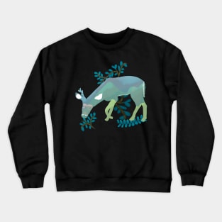 Deer artwork Crewneck Sweatshirt